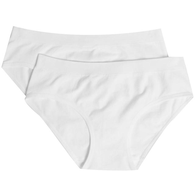 2pk Seamfree Bikini Knickers Marks & Spencer Girls Clothing Underwear Briefs 6-16 Yrs 