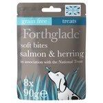 Forthglade National Trust Soft Bites Salmon with Herring Dog Treats
