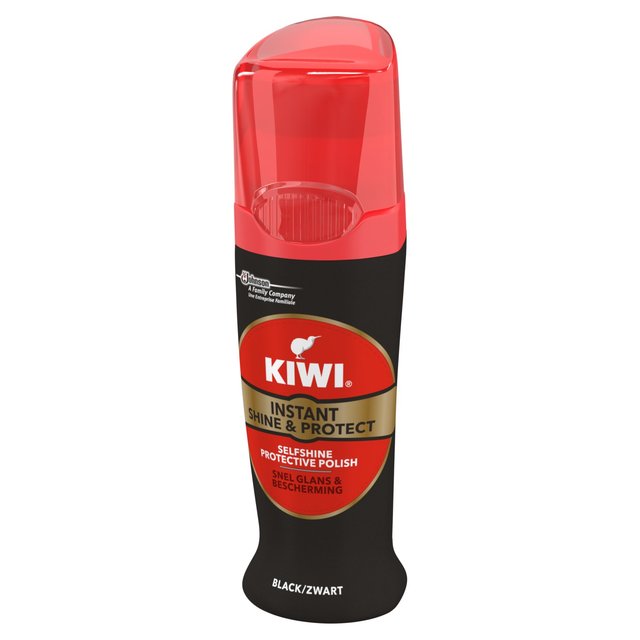 Kiwi Shoe Instant Shine \u0026 Protect Black 