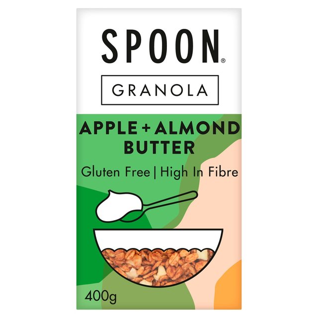 Spoon Cereals Apple + Almond Butter Granola, 400g