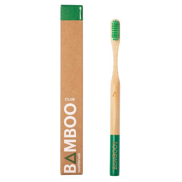 Bamboo Club Green Adult Toothbrush, One Size