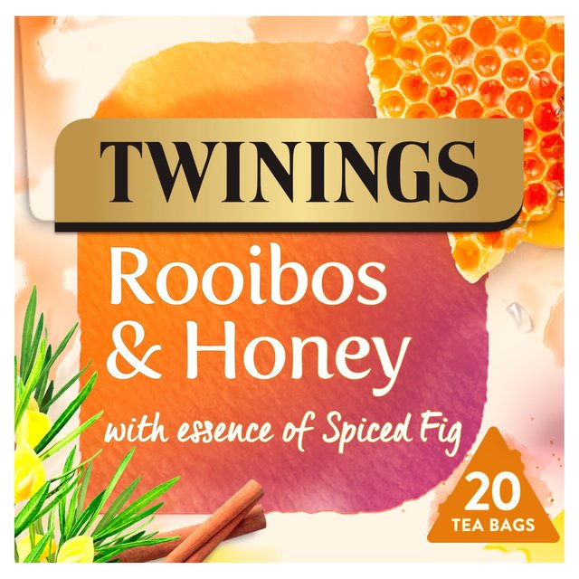 Twinings Rooibos & Honey Herbal Tea, 20 Per Pack