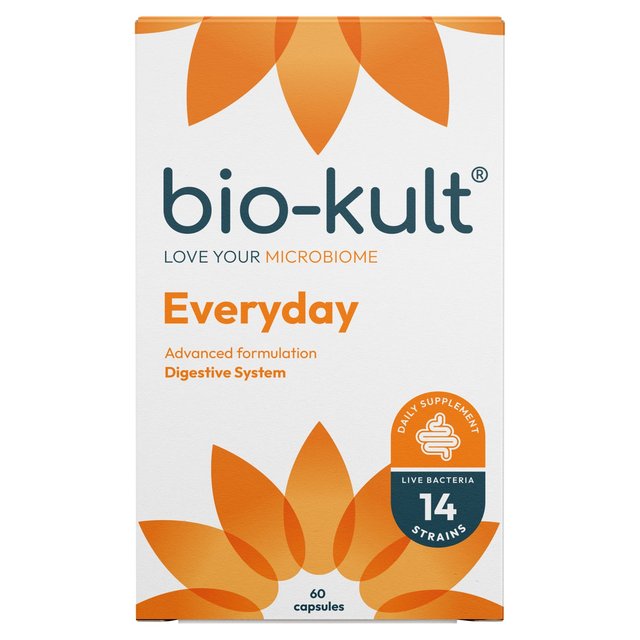 Bio-Kult Everyday Probiotics Gut Supplement Capsules, 60 Per Pack