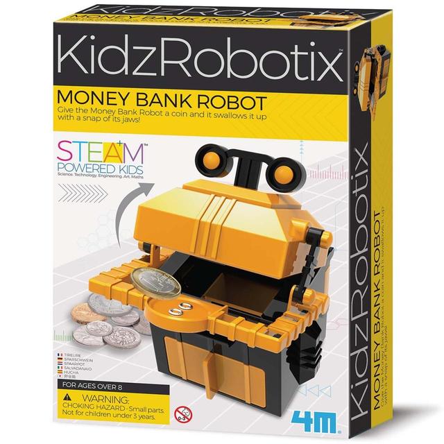 Great Gizmos KidzRobotix Money Bank Robot, 24x17x6cm
