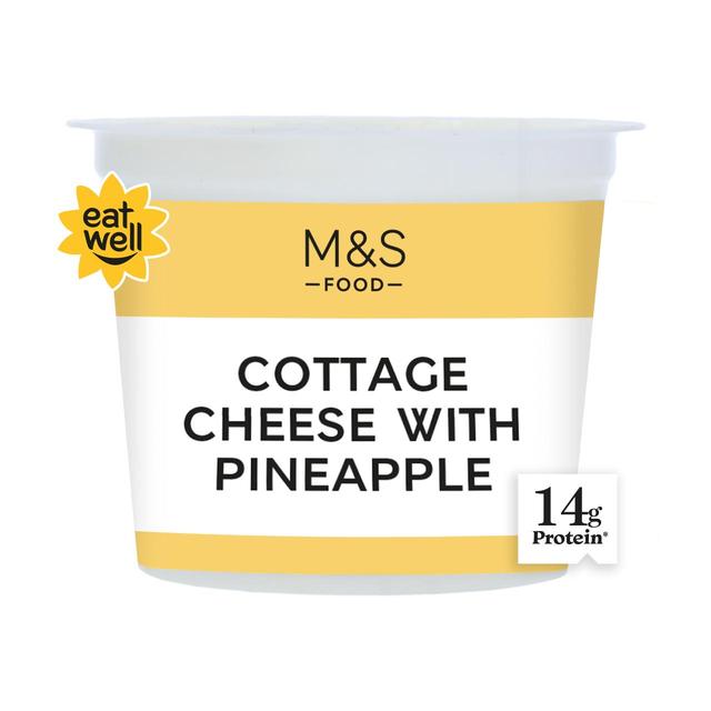 M & S Cottage Cheese With Pineapple, 300g