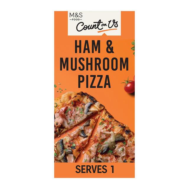 M&S Count On Us Ham & Mushroom Pizza | Ocado