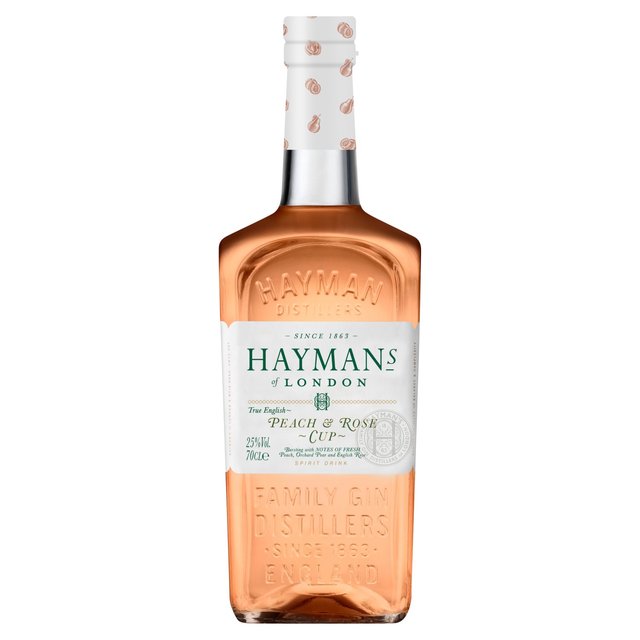 Haymans Peach and Rose Gin Cup, 70cl