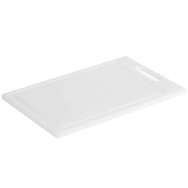 M & S Plastic Chopping Board, White 30cm