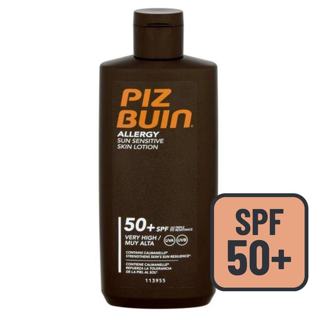 Piz Buin Allergy Sensitive SPF 50 Sun Lotion, 200ml