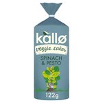 Kallo Spinach & Pesto Veggie Cakes