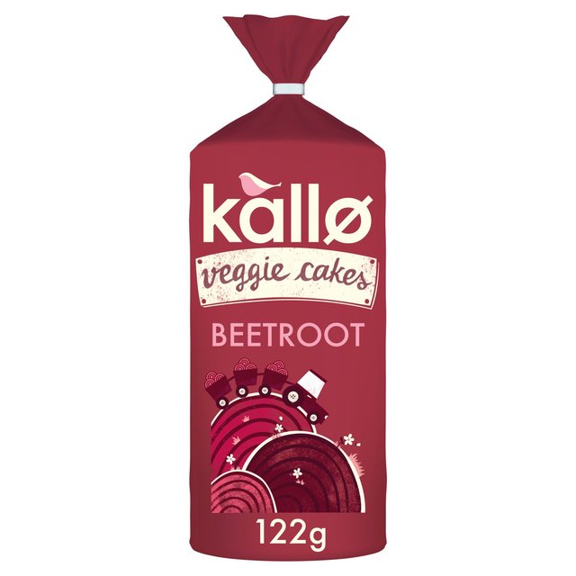 Kallo Beetroot & Balsamic Veggie Cakes, 122g