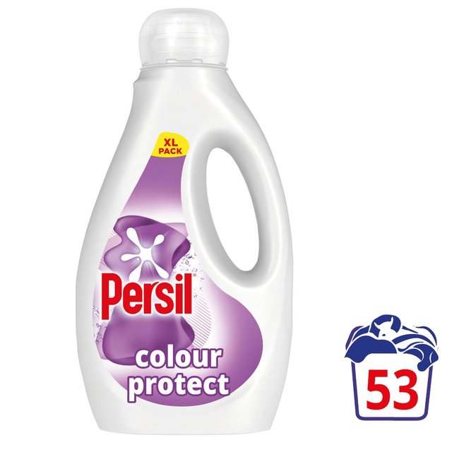 Persil Laundry Washing Liquid Detergent Colour 53 Wash, 1.431L