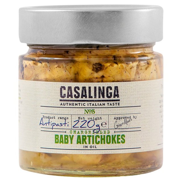 Casalinga Chargrilled Baby Artichokes, 220g