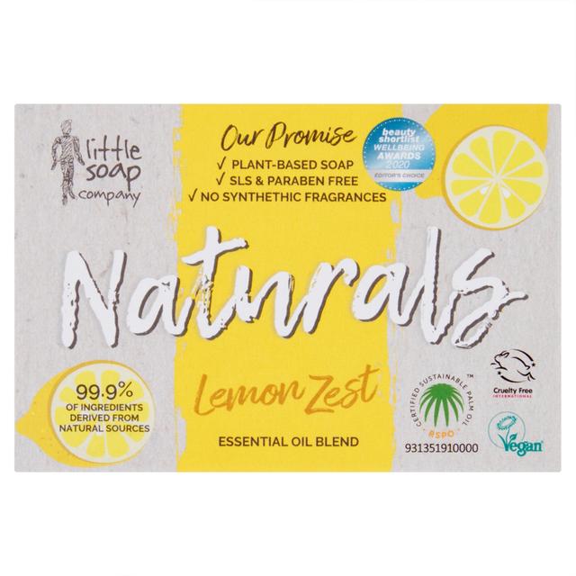 Little Soap Company Naturals Bar Soap Lemon Zest, 100g