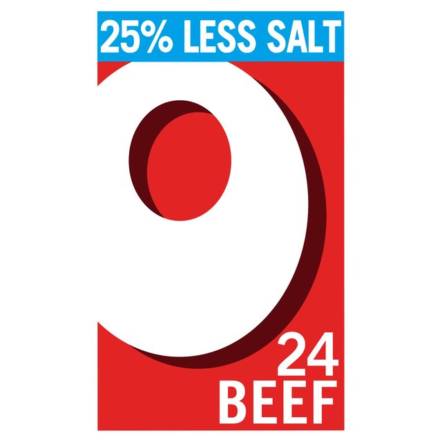 Oxo 24 Reduced Salt Beef Stock Cubes, 142g
