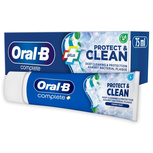 Oral-B Complete Refreshing Mint Toothpaste, 75ml