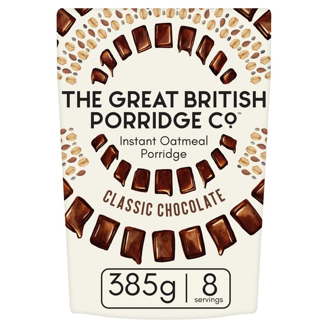 The Great British Porridge Co Classic Chocolate Porridge, 385g