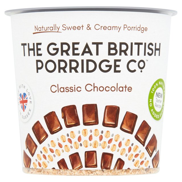 The Great British Porridge Co Classic Chocolate Pot, 60g