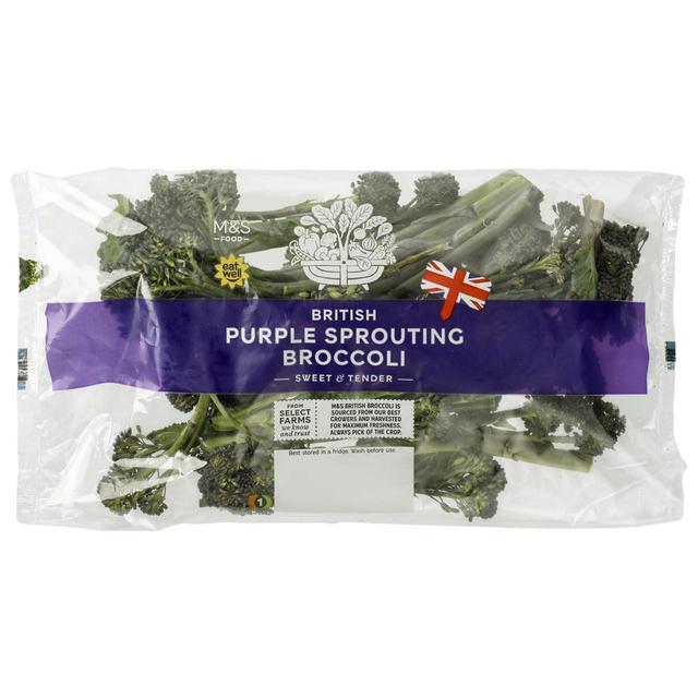 M & S Purple Sprouting Broccoli, 200g
