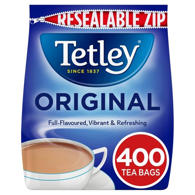 Tetley Tea Bags, 400 Per Pack