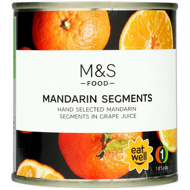 M & S Mandarin Orange Segments in Grape Juice, 298g