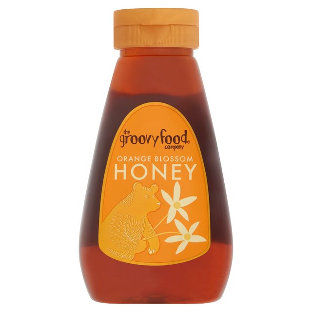 The Groovy Food Company Orange Blossom Squeezy Honey, 340g