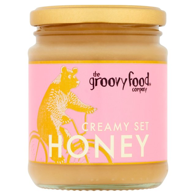 The Groovy Food Company Creamy Set Honey, 340g