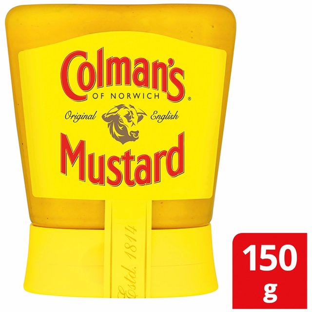 Colman’s Original English Squeezy Mustard, 150g