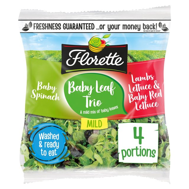 Florette Baby Leaf Trio Salad, 100g