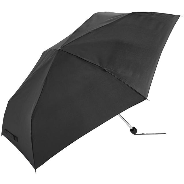 M & S Collection Sheen Compact Umbrella, Black, 4.5x4.5x23cm