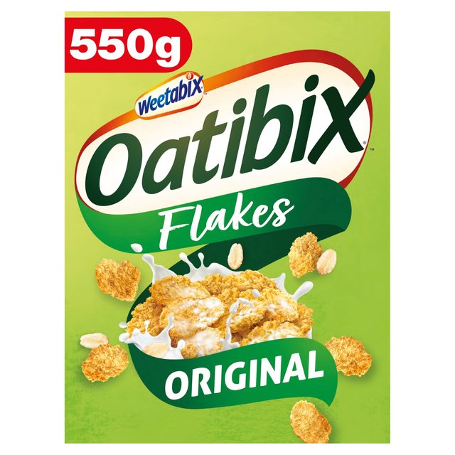 Weetabix Oatibix Flakes Cereal, 550g