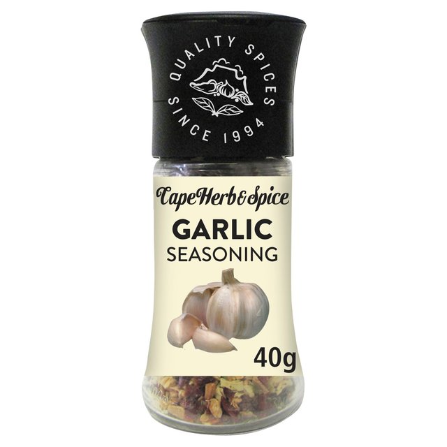 Cape Herb & Spice Garlic Seasoning Grinder, 40g