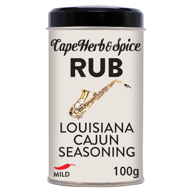Cape Herb & Spice Louisiana Cajun Rub, 100g