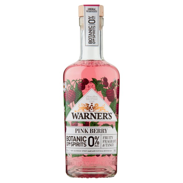 Warner’s 0% Botanic Garden Spirits Pink Berry, 50cl