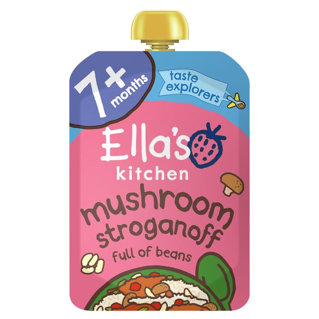 Ella’s Kitchen Mushroom Stroganoff Baby Food Pouch 7+ Months, 130g