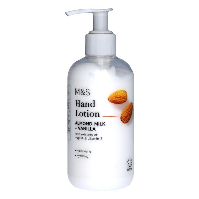 M & S Almond Milk & Vanilla Hand Lotion, 250ml