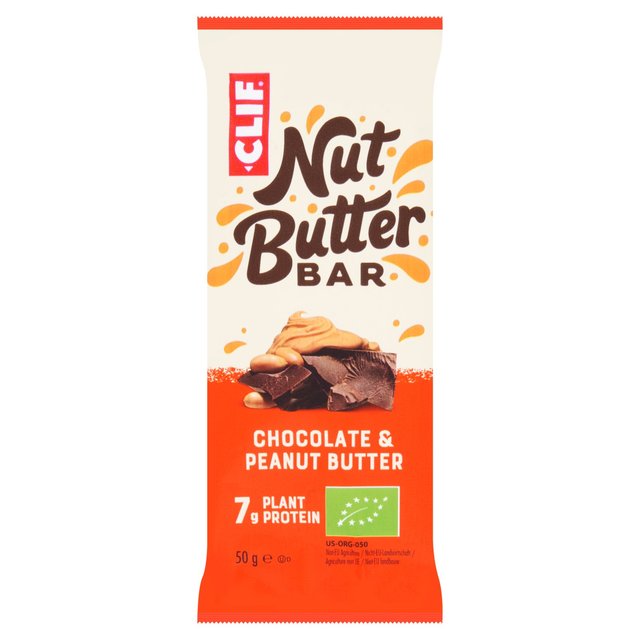 Clif Chocolate & Peanut Butter Filled Nut Butter Energy Bar, 50g