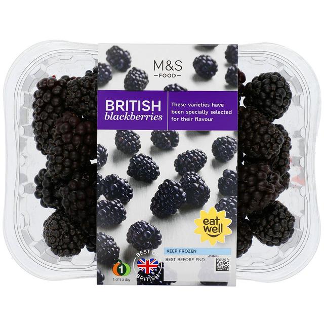 M & S British Blackberries Frozen, 300g