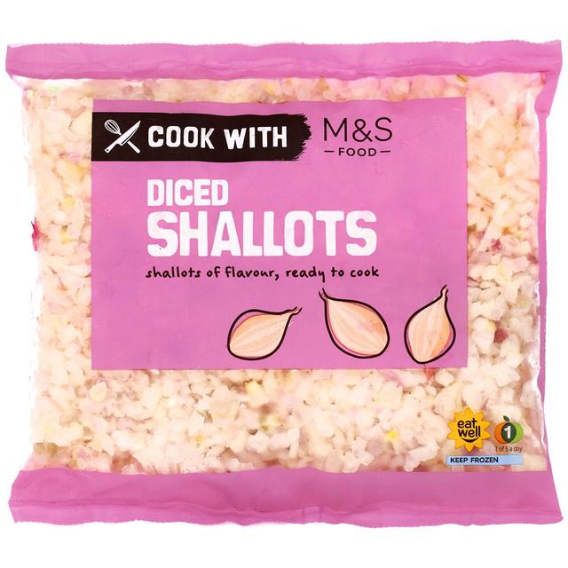 Cook With M & S Diced Shallots Frozen, 300g