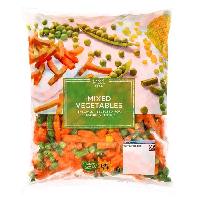 M & S Mixed Vegetables Frozen, 750g
