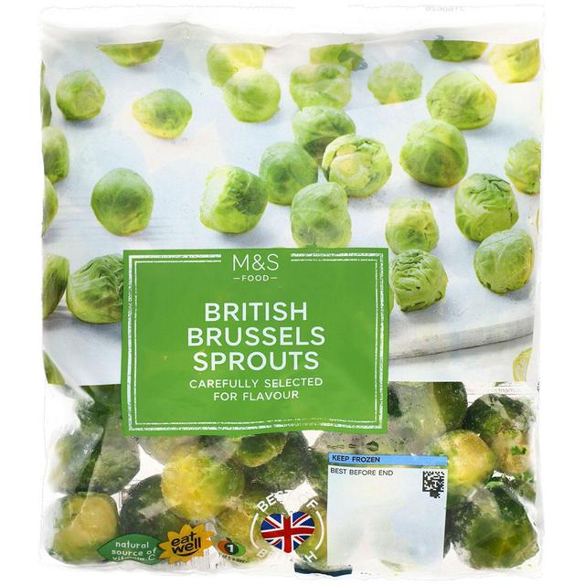 M & S British Brussels Sprouts Frozen, 500g