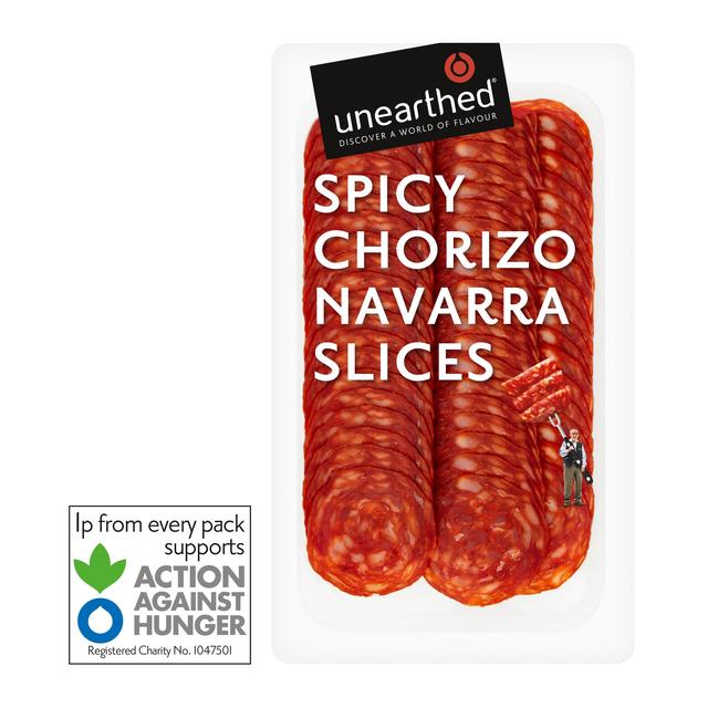 Unearthed Spicy Chorizo Navarra Slices, 100g