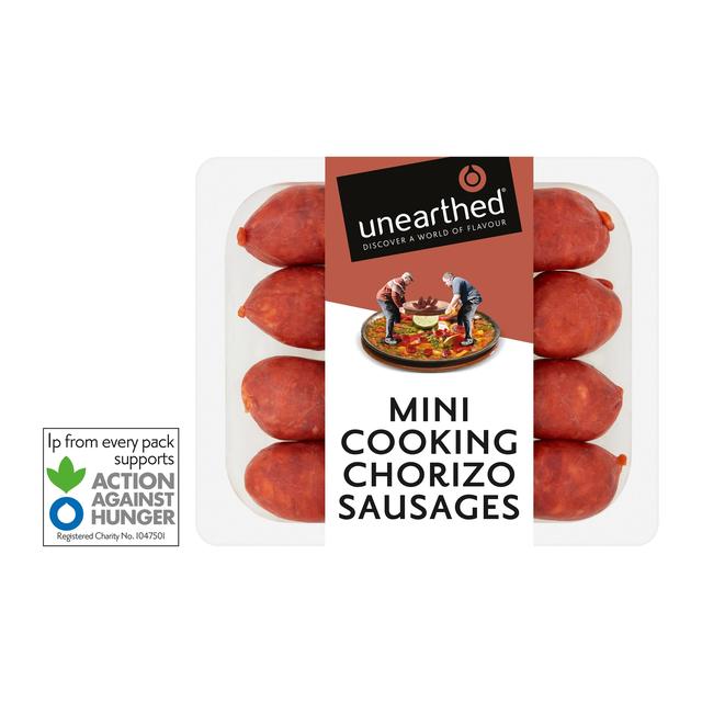 Unearthed Mini Cooking Chorizo Sausages, 190g