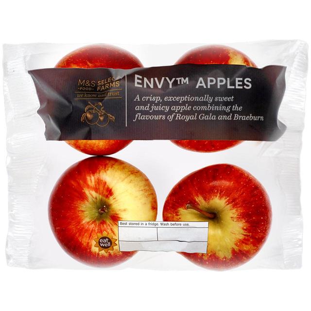 M & S Envy Apples, 4 per Pack