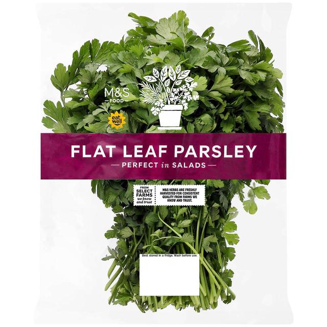 Cook With M & S Large Flat Leaf Parsley, 100g