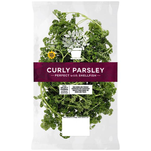 Cook With M & S Large Curly Parsley, 50g