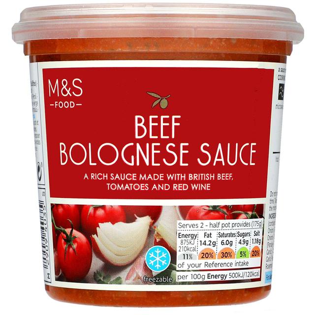 M & S Beef Bolognese Sauce, 350g