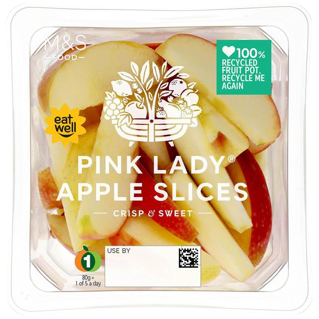 M & S Pink Lady Apple Slices, 225g