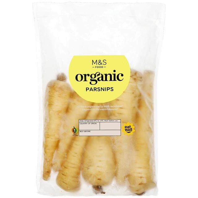 M & S Organic Parsnips, 500g