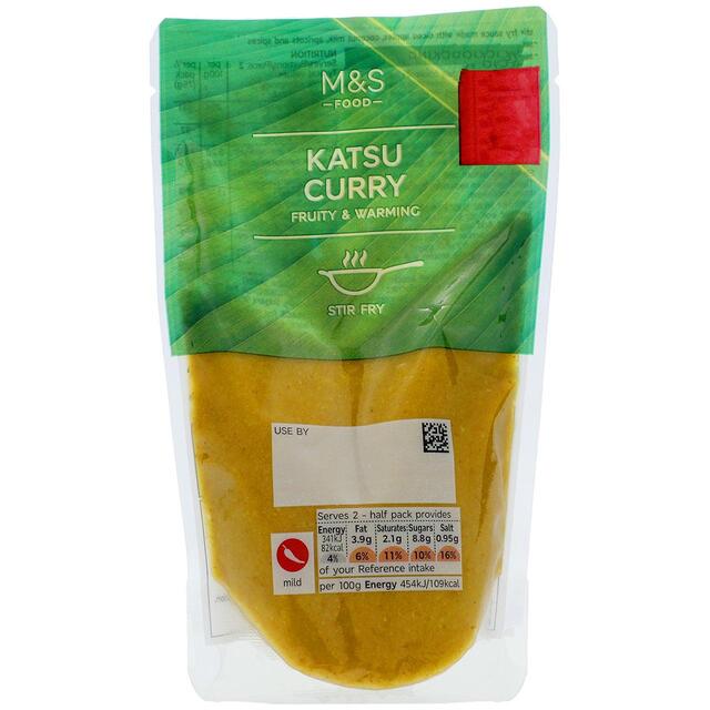 M&S Katsu Curry Stir Fry Sauce | Ocado